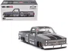 Mini Gt Chevrolet Silverado "kaido V2" Pickup Truck #11 Gray With Black Stripes (designed By Jun Imai) "kaid In Gray