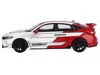 Mini Gt Honda Civic Type R White And Red "2023 Pace Car" Limited Edition To 3000 Pieces Worldwide 1/64 Dieca
