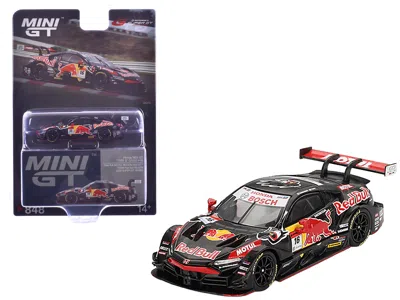 Mini Gt Honda Nsx-gt "type S" Gt500 #16 Ukyo Sasahara - Toshiki Oyu "team Red Bull Mugen" "super Gt Series"  In Black