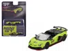 Mini Gt Lamborghini Aventador Svj 63 Roadster Verde Shock Green Limited Edition 1/64 Diecast Model Car By Mi In Green