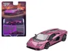 Mini Gt Lamborghini Countach Lpi 800-4 Viola 30th Metallic Limited Edition 1/64 Diecast Model Car By  In Pink