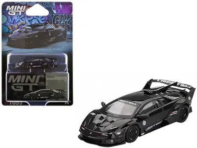 Mini Gt Lamborghini Murcielago Gt Evo Lb-silhouette Works Black Limited Edition 1/64 Diecast Model Car By Mi