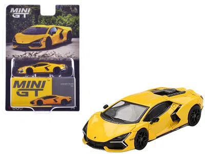 Mini Gt Lamborghini Revuelto Giallo (yellow) Limited Edition 1/64 Diecast Model Car By