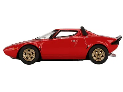 Mini Gt Lancia Stratos Hf Stradale Rosso Arancio Red Limited Edition To 2400 Pieces Worldwide 1/64 Diecast M