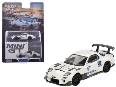 Mini Gt Mazda Rx-7 (fd3s) "itosyoukai Rei-gouki With Re Amemiya" Rhd (right Hand Drive) White With Graphics 