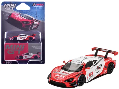 Mini Gt Mclaren 720s Gt3 Evo #9 Oliver Jarvis & Marvin Kirchhofer Pfaff Motorsports Imsa Motul Monterey Lagu In Red