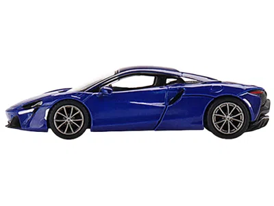 Mini Gt Mclaren Artura Volcano Blue Metallic Limited Edition To 3000 Pieces Worldwide 1/64 Diecast Model Car