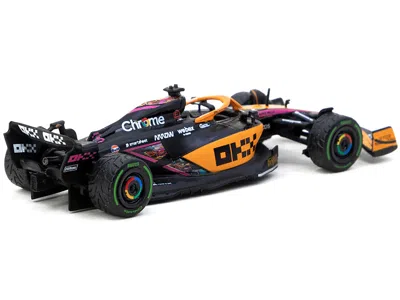 Mini Gt Mclaren Mcl36 #3 Daniel Ricciardo Formula One F1 "japanese Gp" (2022) "global64" Series 1/64 Diecast In Multi