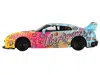 Mini Gt Nissan 35gt-rr Ver.1 "lb-silhouette Works Gt" Light Blue And Yellow With Graphics "lbwk Kuma" Limite