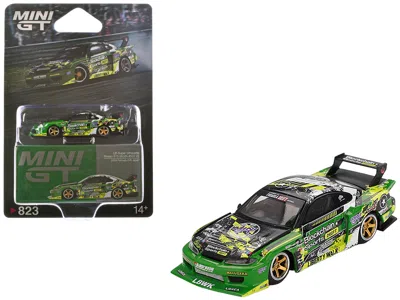 Mini Gt Nissan Lb-super Silhouette S15 Silvia Rhd #555 V2 Yukio Fausto Formula Drift Japan 2024 Limited Edit In Green