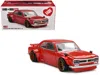 Mini Gt Nissan Skyline 2000gt-r (kpgc10) "kaido Street V1" Rhd (right Hand Drive) Red (designed By Jun Imai) In Red