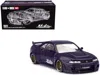 Mini Gt Nissan Skyline Gt-r (r33) "active Carbon R V2" Rhd (right Hand Drive) Purple Carbon (designed By Jun In Multi
