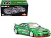 Mini Gt Nissan Skyline Gt-r (r33) Rhd (right Hand Drive) #33 "imai Racing V1" Green Metallic (designed By Ju In Multi