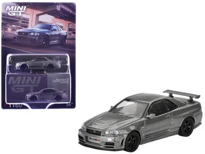 Mini Gt Nissan Skyline Gt-r (nismo Bnr34 Crs Version) Rhd (right Hand Drive) Dark Metal Gray Metallic Limite