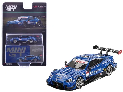 Mini Gt Nissan Z Gt500 #1 Kazuki Hiramine - Bertrand Baguette "team Impul" "super Gt Series" (2023) Limited  In Blue
