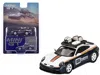 Mini Gt Porsche 911 Dakar Rallye Design Package #185 "roughroads Porsche" White And Gentian Blue Metallic Wi In Multi