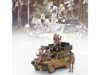 Mini Gt Range Rover With Roofrack Tan (dirty Version) "camel Trophy - Papua New Guinea Team Usa" (1982) With