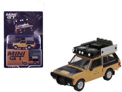 Mini Gt Range Rover With Roofrack "west Germany 1" Christian Swoboda - Knuth Mentel Winner "camel Trophy Sum