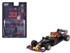 Mini Gt Red Bull Rb16b #33 Max Verstappen Winner Formula One F1 "abu Dhabi Gp" (2021) Limited Edition 1/64 D In Black