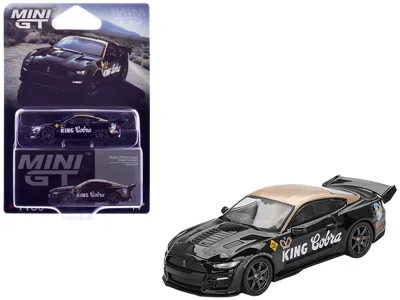 Mini Gt Shelby Gt500 Dragon Snake Concept "king Cobra" Black With Gold Metallic Top Limited Edition 1/64 Die