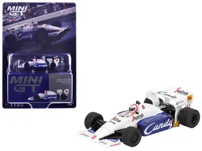 Mini Gt Toleman Tg184 #20 Johnny Cecotto Formula One F1 "monaco Gp" (1984) With Driver Figure Limited Editio