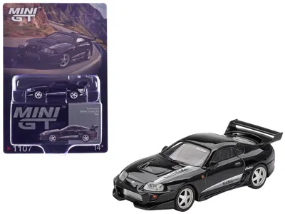 Mini Gt Toyota Supra "veilside Combat V-ii" Black Limited Edition 1/64 Diecast Model Car By