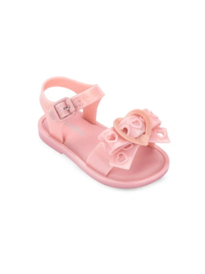 Mini Melissa Baby Girl's, Little Girl's & Girl's Mar Sandals In Pink Glitter