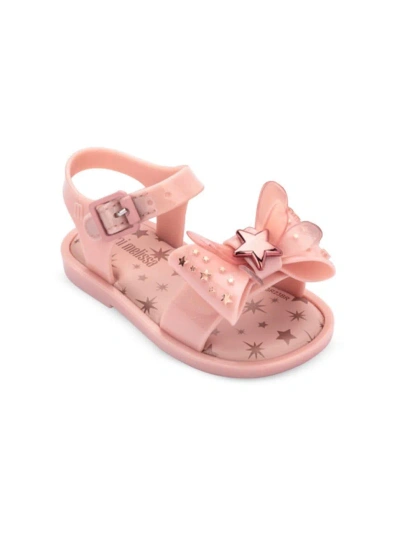 Mini Melissa Baby Girl's, Little Girl's & Girl's  Mar Star Sandals In Pink Glitter