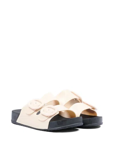 Mini Melissa Babies' Buckle-fastening Sandals In Black