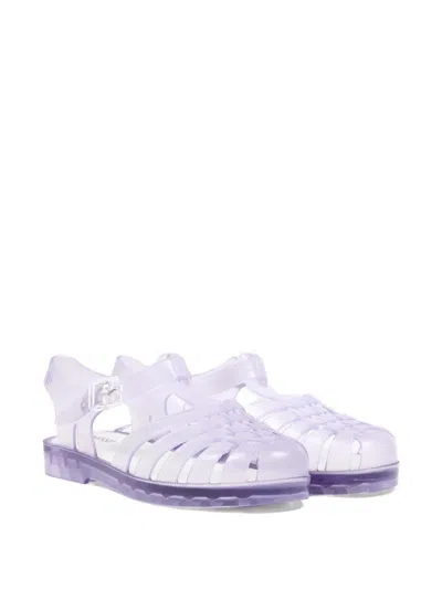 Mini Melissa Babies' Caged Sandals In White