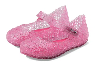 Mini Melissa Campana Papel Bb (toddler/little Kid) Girl's Shoes Pink Glitter 1: 5 Toddler M