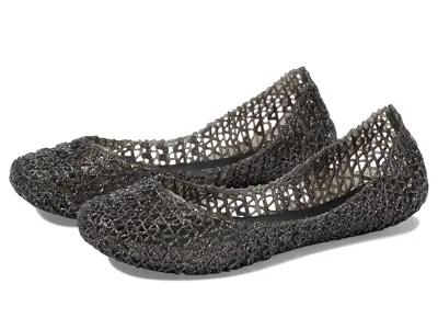MINI MELISSA CAMPANA PAPEL (LITTLE KID/BIG KID) GIRL'S SHOES BLACK 1 : 4 BIG KID M