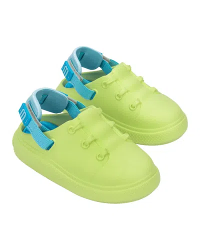 Mini Melissa Charlie Baby Sneaker In Green