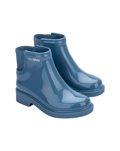 Mini Melissa Chelsea Kids Boot In Blue