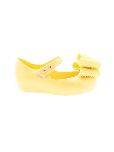 Pre-owned Mini Melissa Kids' Dress Shoes In Yellow