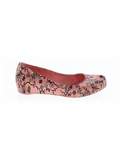 Pre-owned Mini Melissa Kids' Flats In Pink