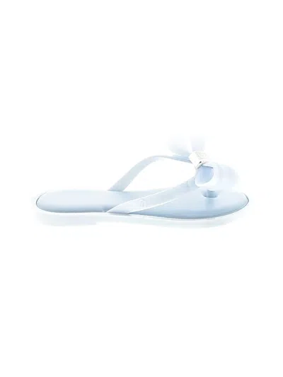 Pre-owned Mini Melissa Kids' Flip Flops In Blue