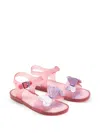 Mini Melissa Fly Iii Sandal In Pink