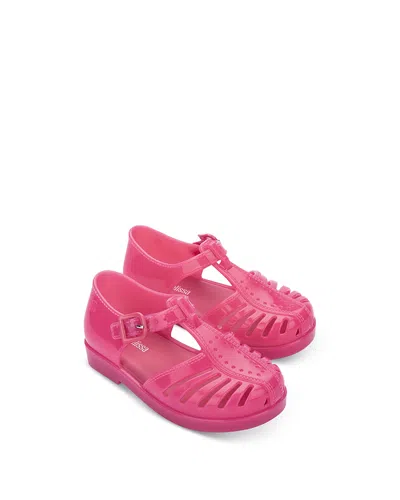 Mini Melissa Girls' Aranha 79 Ii Sandals - Toddler, Little Kid In Milky Pink