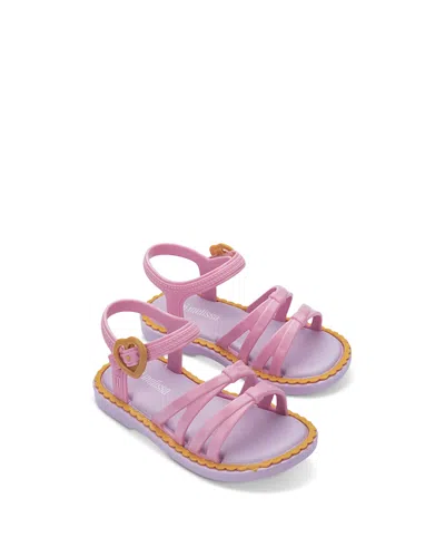 Mini Melissa Girls' Aurora Sandals - Toddler, Little Kid In Pink