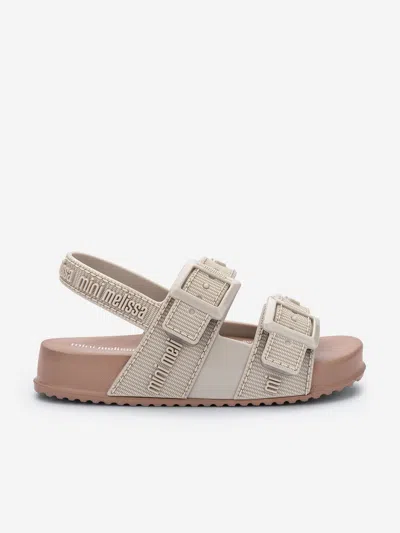 Mini Melissa Kids'  Girls Cozy M Lover Sandals In Gray