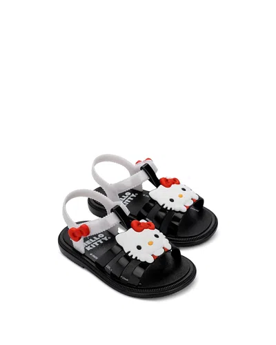 Mini Melissa Kids' Girls' Hip + Hello Kitty And Friends Sandals - Toddler In Black
