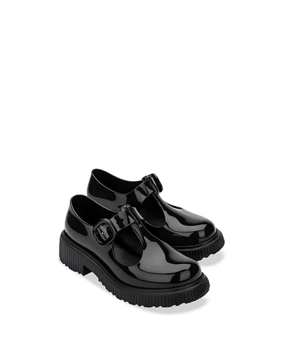 Mini Melissa Kids' Jackie T-bar Shoes In Black