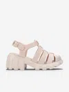 Mini Melissa Kids' Megan Platform Fisherman Sandal In Ivory