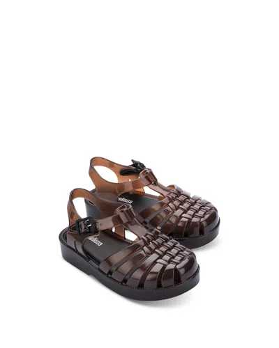 Mini Melissa Girls' Mel Possession Shoes - Toddler In Brown