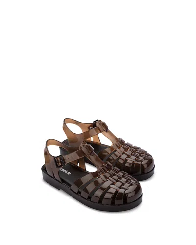 Mini Melissa Girls' Mel Possession Shoes - Toddler, Little Kid, Big Kid In Burgundy