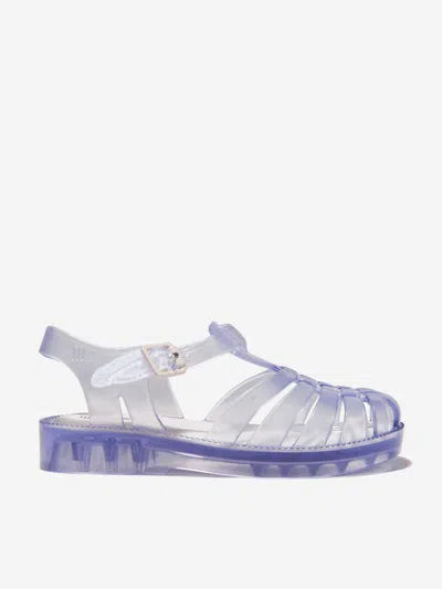 MINI MELISSA MINI MELISSA GIRLS MINI POSSESSION JELLY SANDALS EU 22 - 23 UK 5 - 6 WHITE BY CHILDSPLAY CLOTHING