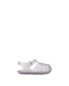 Mini Melissa Girls' My First Possession Fisherman Sandals - Baby In Gray