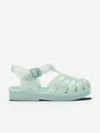 Mini Melissa Girls Possession Sandals In Green