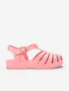 Mini Melissa Girls Pink Jelly Sandals In Pink